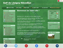 Tablet Screenshot of golflesigny.com